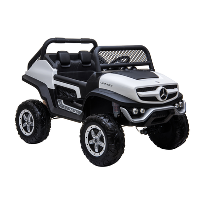Macchina elettrica per bambini Mercedes Benz Unimog Truck con un peso di 23,3 kg – Wheelyshop