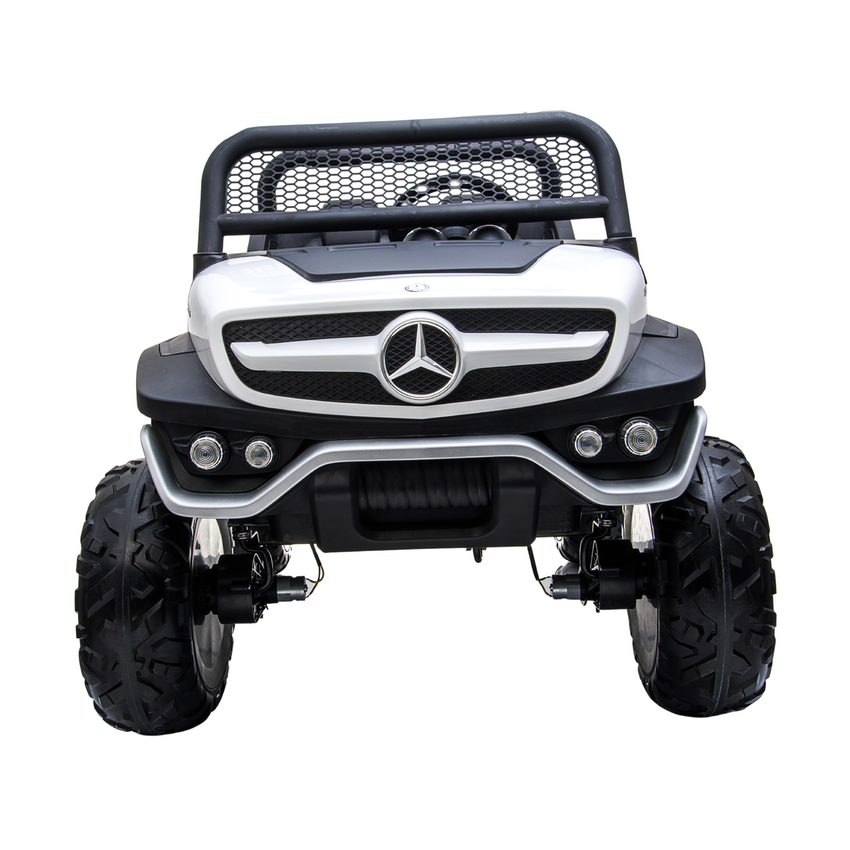 Macchina elettrica per bambini Mercedes Benz Unimog Truck con portata massima di 30 kg – Wheelyshop