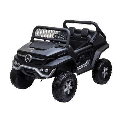 Macchina elettrica per bambini Mercedes Benz Unimog Truck con porta USB – Wheelyshop
