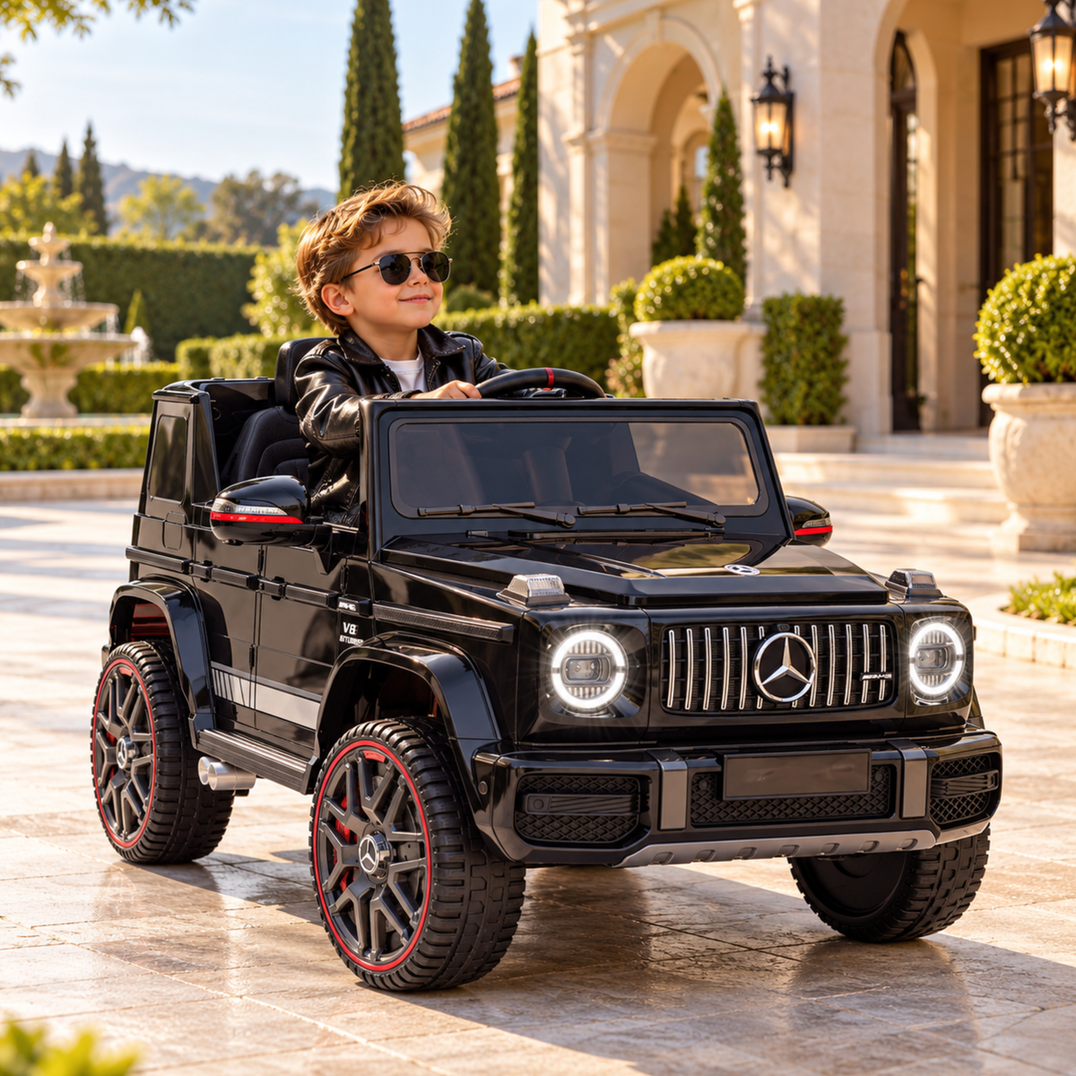 Macchina elettrica per bambini Mercedes G63 AMG - Wheelyshop