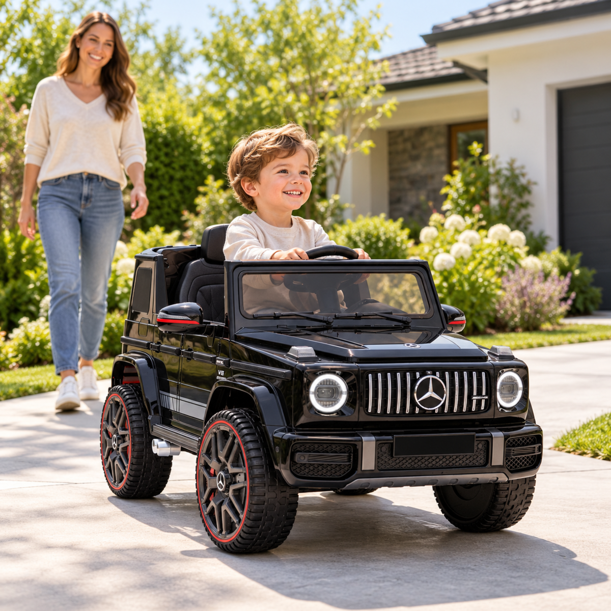 Macchina elettrica per bambini Mercedes G63 AMG - Wheelyshop