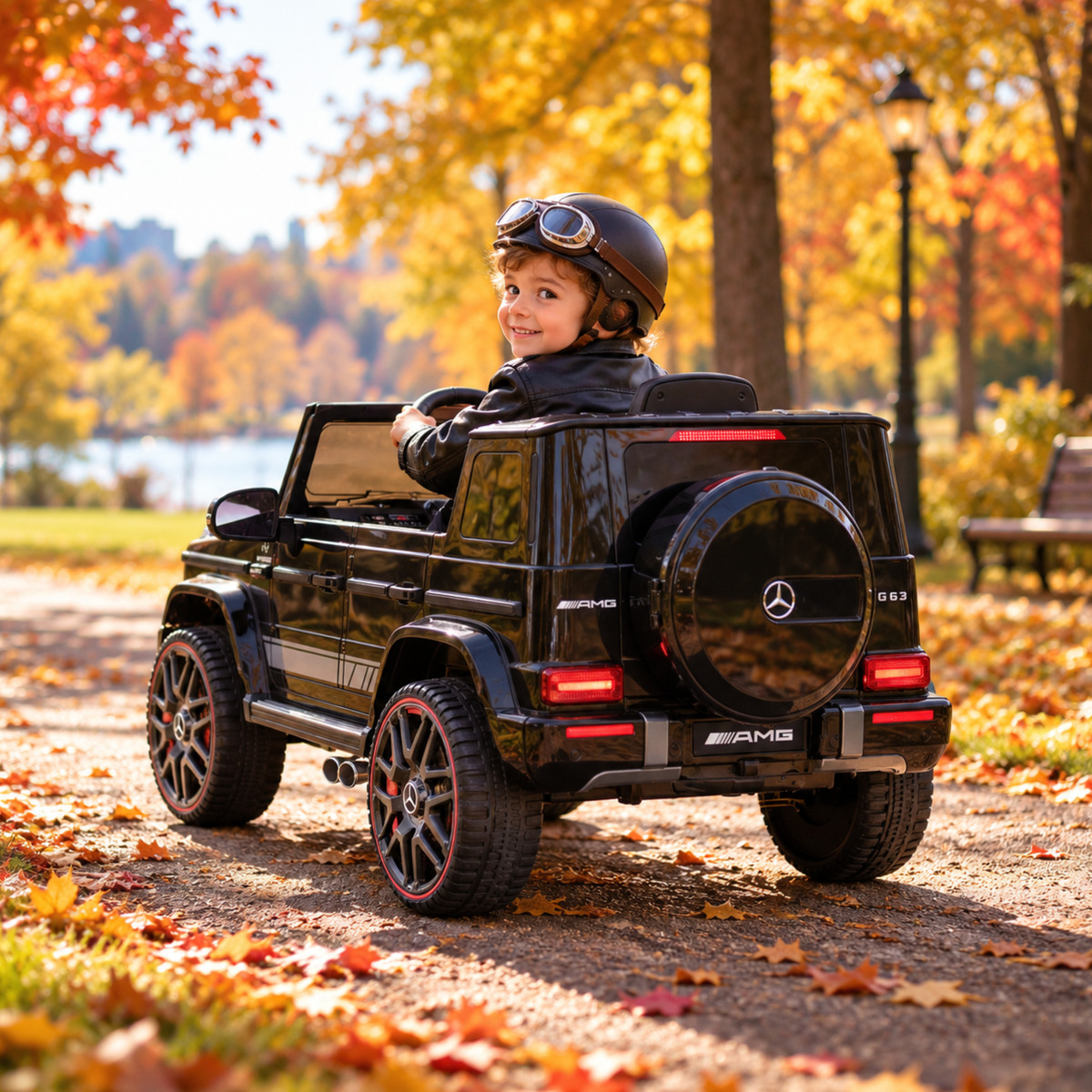 Macchina elettrica per bambini Mercedes G63 AMG - Wheelyshop
