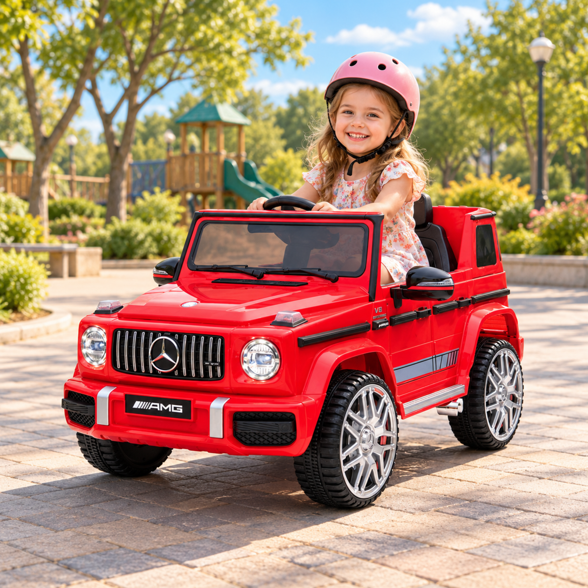 Macchina elettrica per bambini Mercedes G63 AMG - Wheelyshop