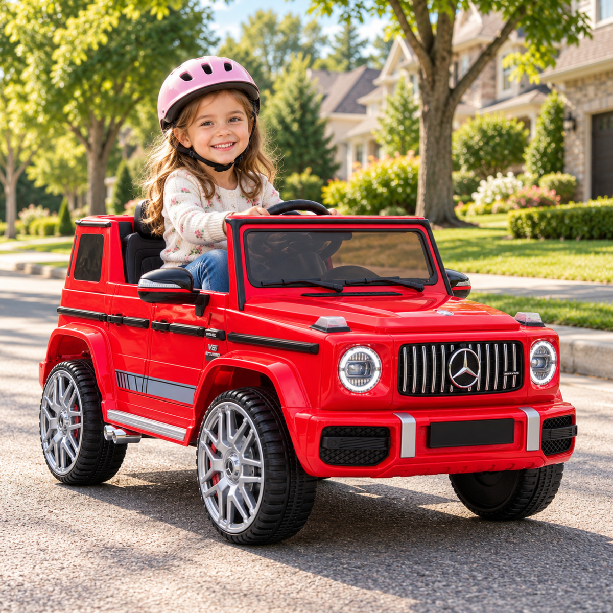 Macchina elettrica per bambini Mercedes G63 AMG - Wheelyshop
