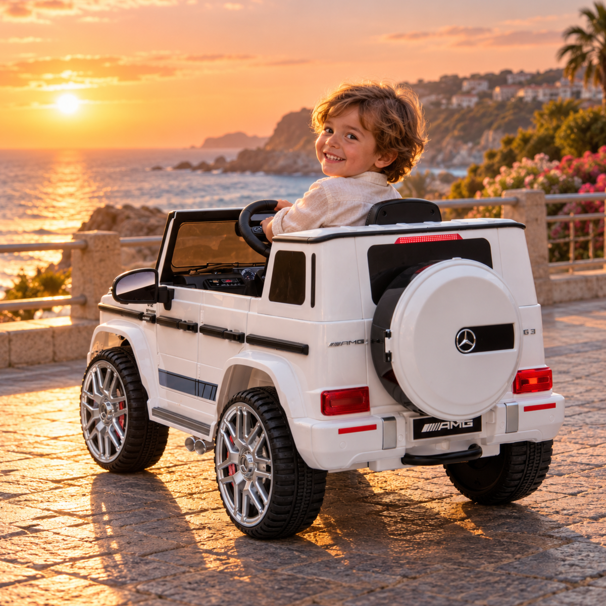 Macchina elettrica per bambini Mercedes G63 AMG - Wheelyshop
