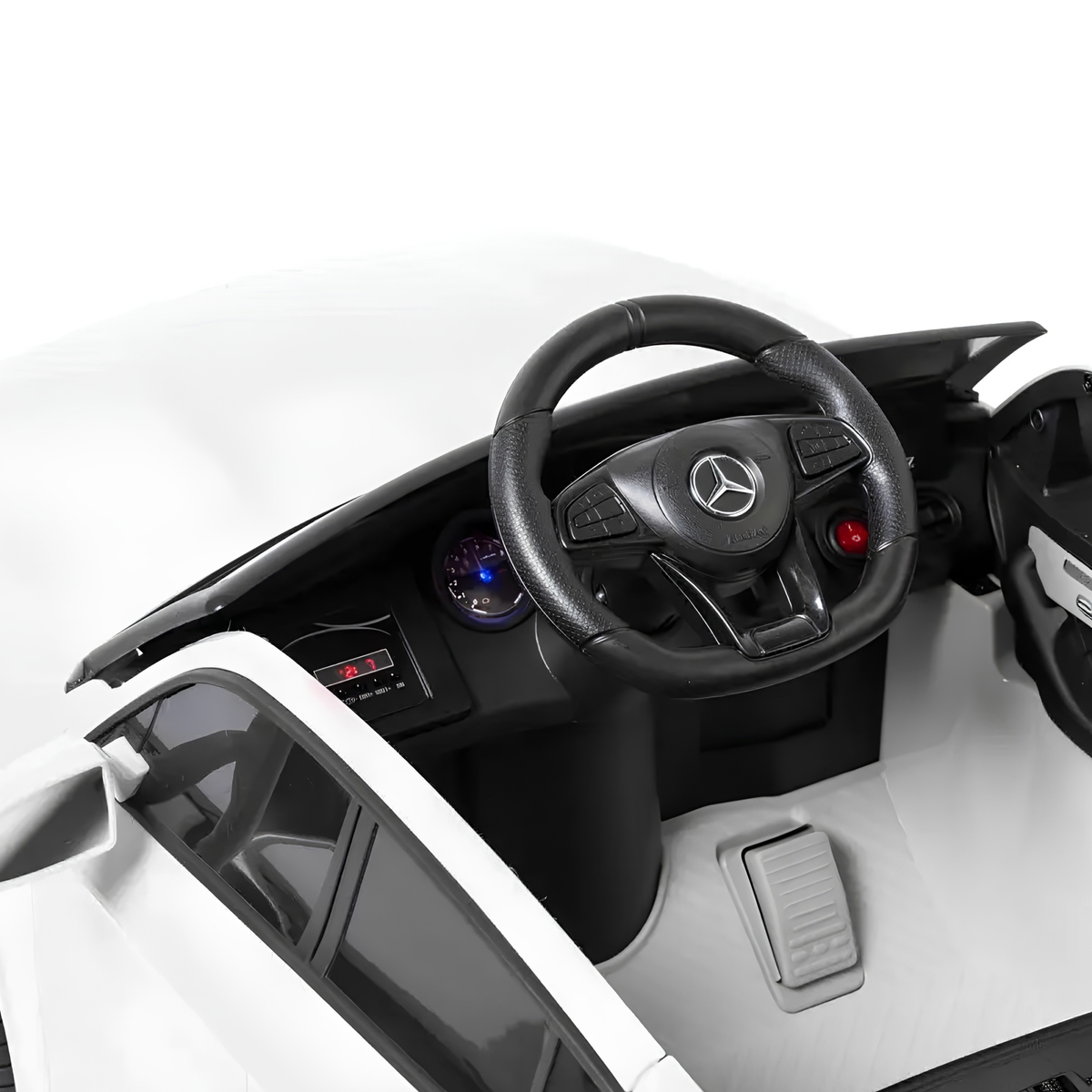 Sedile e comandi della Mercedes GLC Coupé