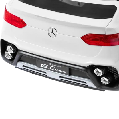 Auto elettrica per bambini Mercedes GLC Coupé vista da dietro