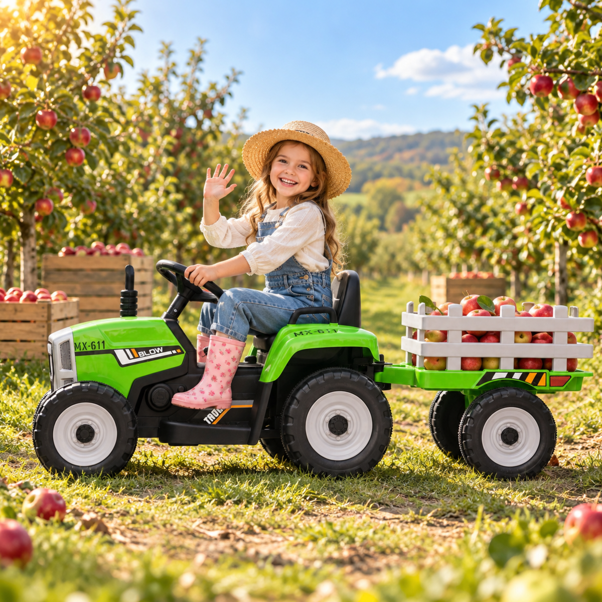 Trattore elettrico per bambini ELJET Tractor Lite - Wheelyshop