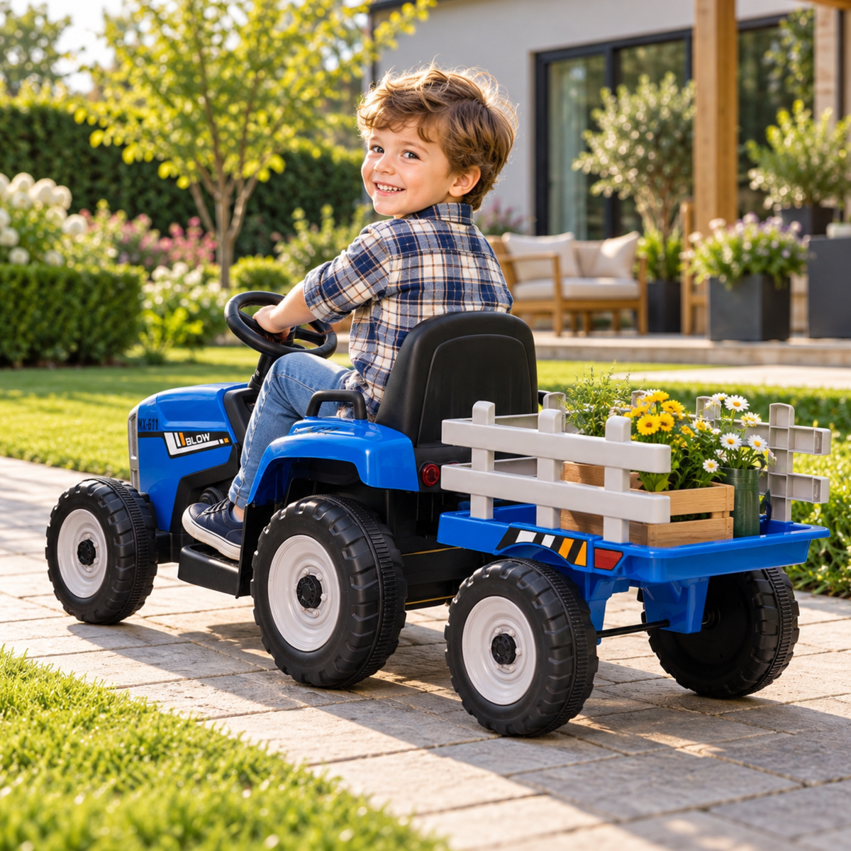 Trattore elettrico per bambini ELJET Tractor Lite - Wheelyshop