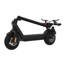 Monopattino elettrico HX X9 Pro Max piegato