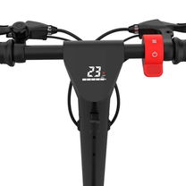 Manubrio del HX X9 Pro Max con display e comandi