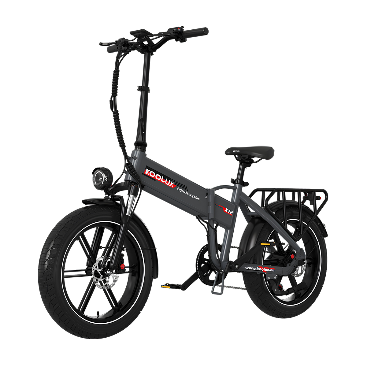 KOOLUX X12 bicicletta elettrica con tempo di ricarica di 7-8 h – Wheelyshop
