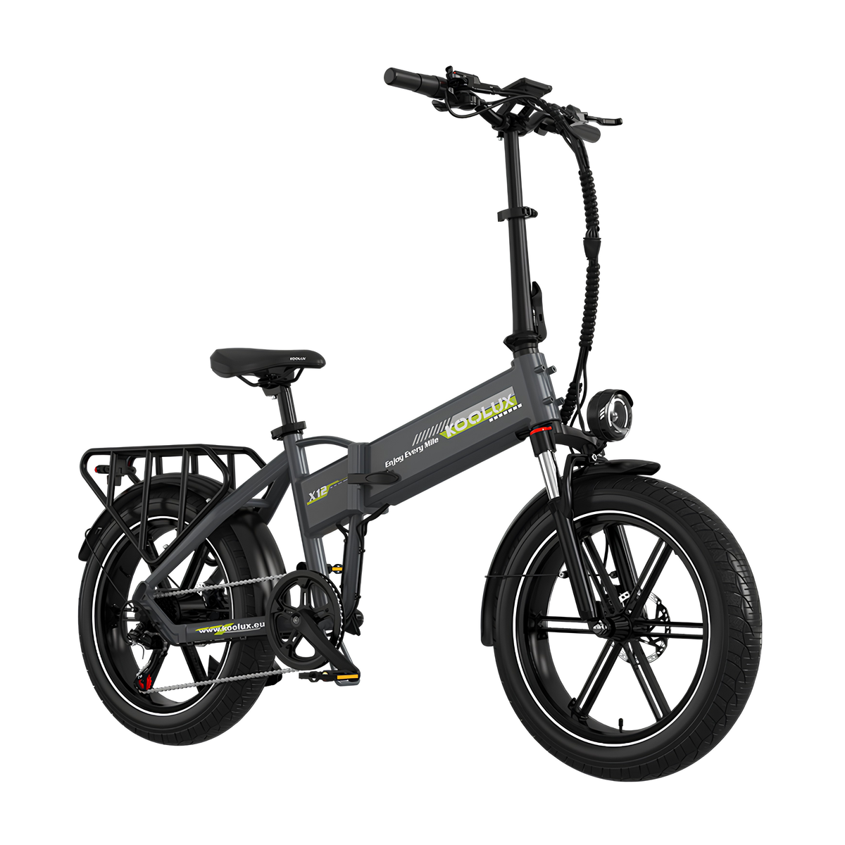 KOOLUX X12 bicicletta elettrica con pneumatici ad aria da 20 pollici – Wheelyshop