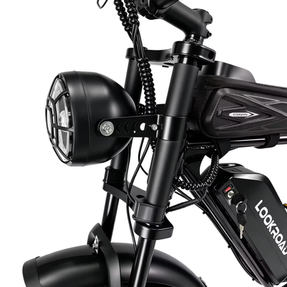 LOOKROAD L20 MIN elcykel med bromsvarningslampa bak – Wheelyshop