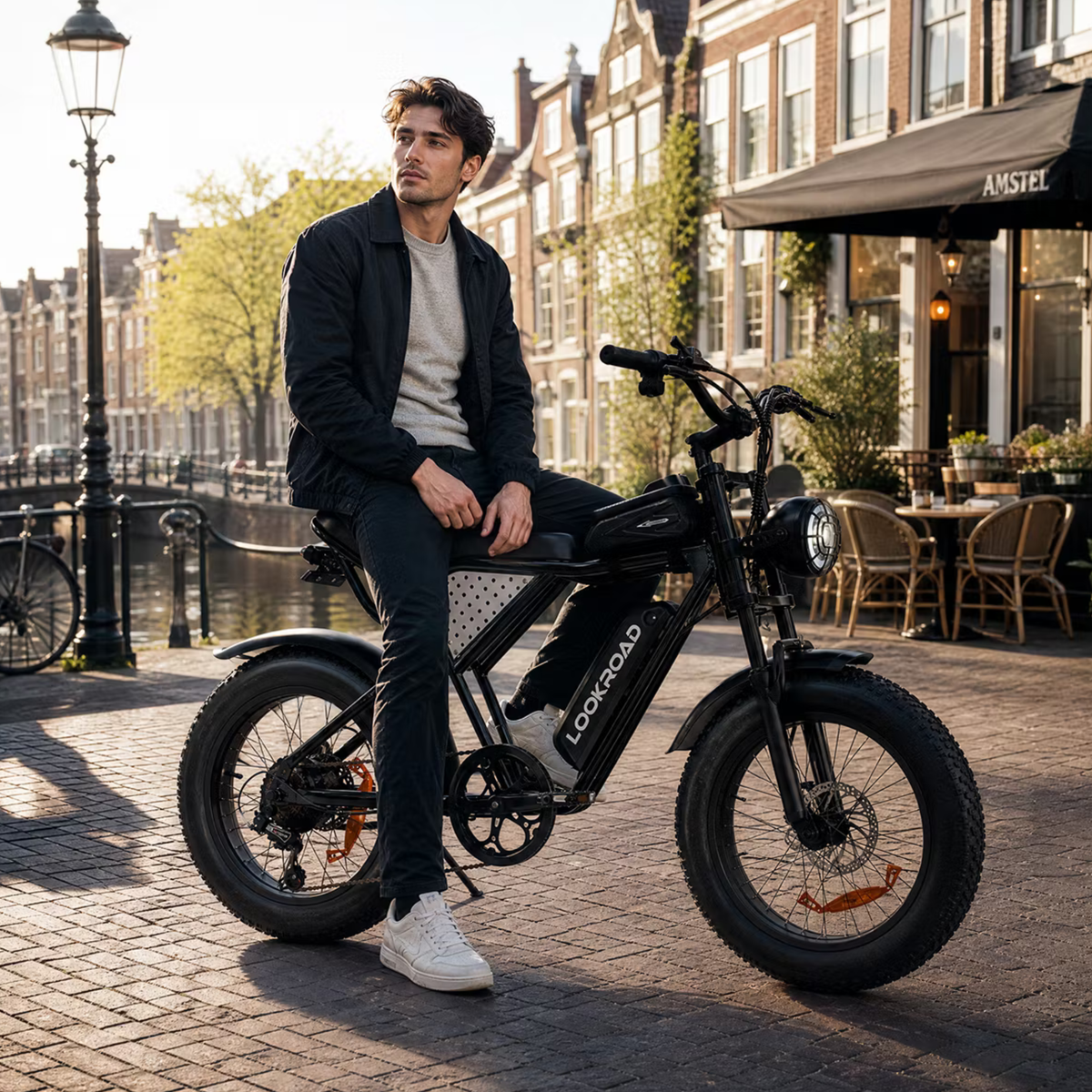 LOOKROAD L20 MIN elcykel med hastighetssensor för pedalassistans – Wheelyshop