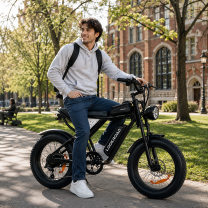LOOKROAD L20 MIN elcykel med teknisk topphastighet upp till 50 km/h – Wheelyshop