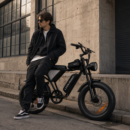LOOKROAD L20 MIN elcykel med monterade stänkskärmar – Wheelyshop