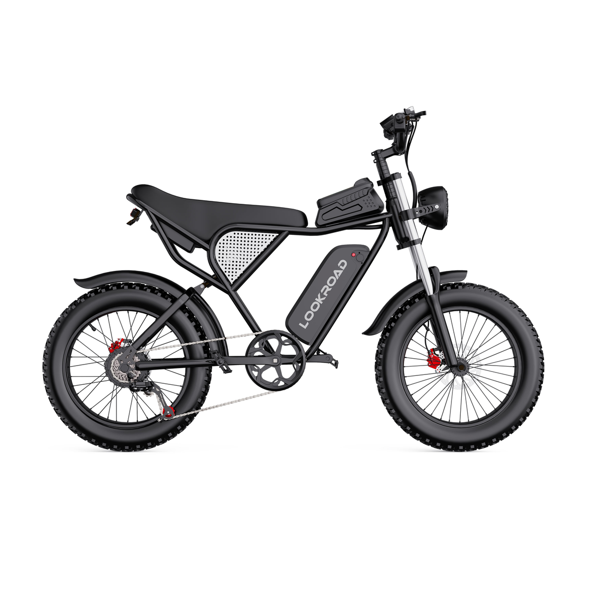 LOOKROAD L20 elcykel med fjädring fram och bak – Wheelyshop