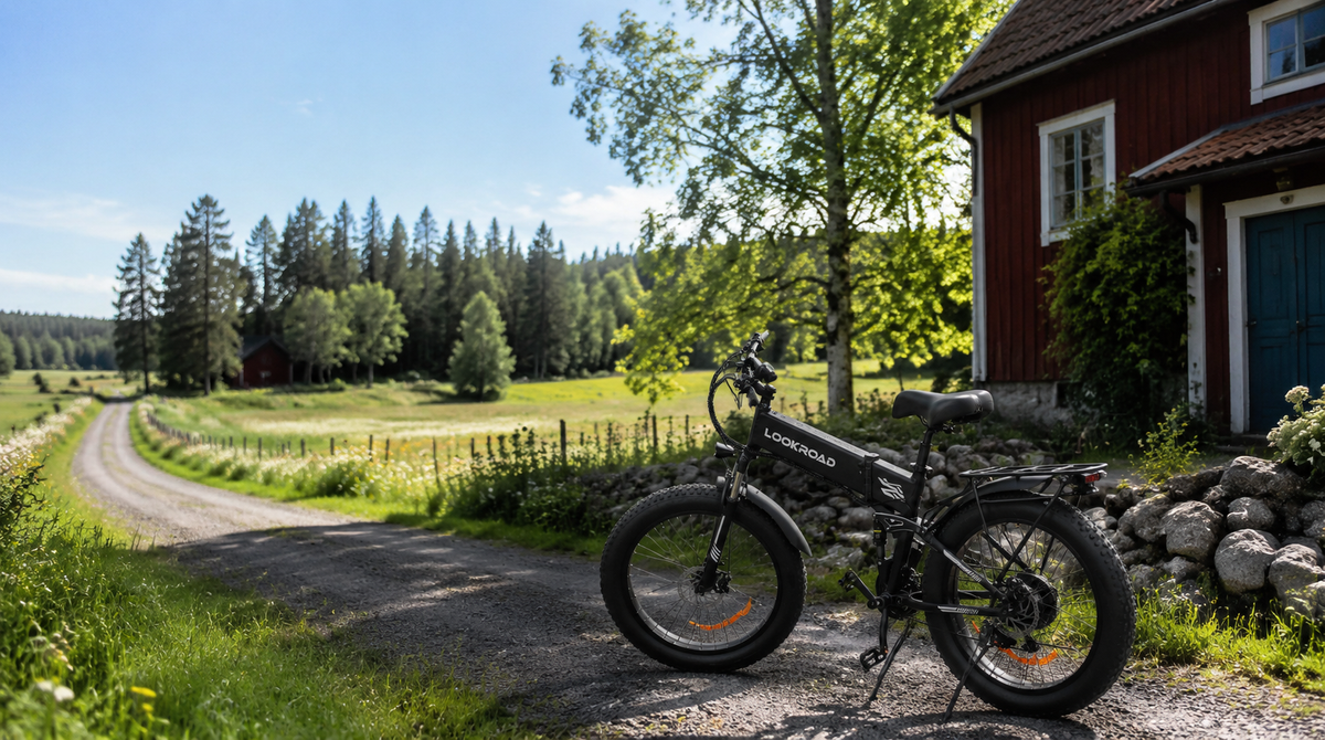 LOOKROAD L26 elcykel med toppfart på 60 km/h – Wheelyshop