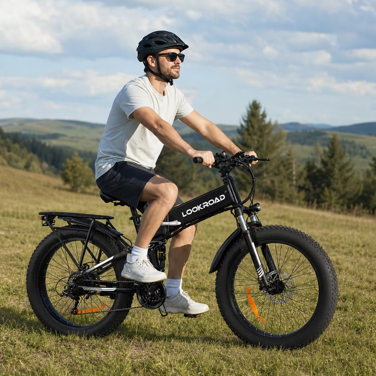 LOOKROAD L26 elcykel med fjädring fram och bak – Wheelyshop