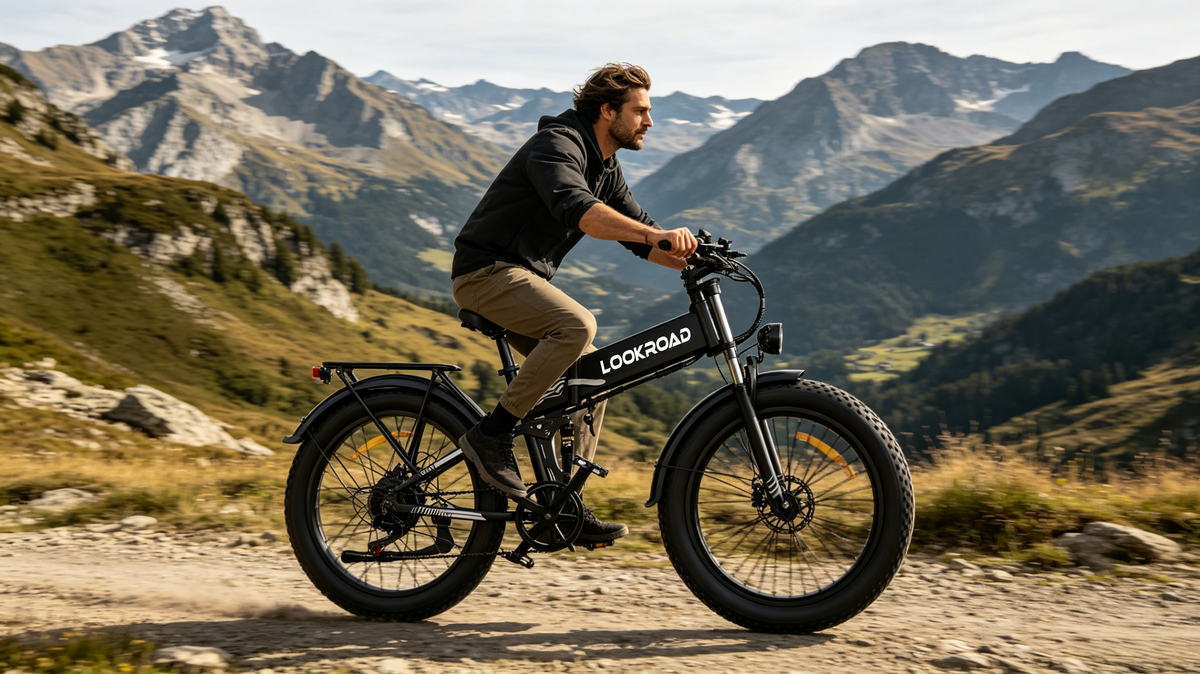 LOOKROAD L26 elcykel med framljus och bakljus – Wheelyshop