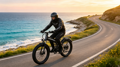 LOOKROAD L26 elcykel med USB-uttag och elektriskt signalhorn – Wheelyshop