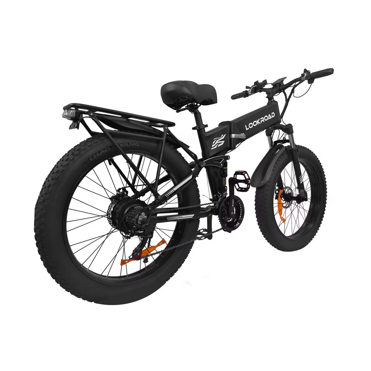 LOOKROAD L26 elcykel med skivbromsar fram och bak – Wheelyshop