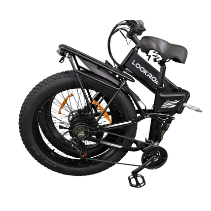 LOOKROAD L26 elcykel med fjädring fram och bak – Wheelyshop