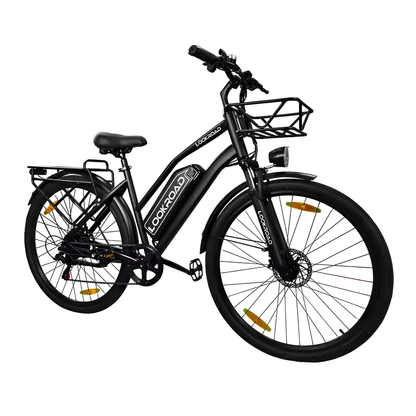 LOOKROAD L28 elcykel med fem nivåer pedalassistans – Wheelyshop