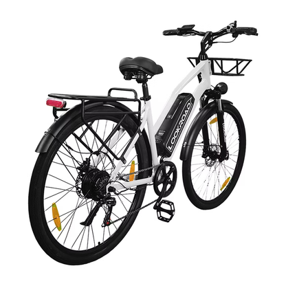 LOOKROAD L28 elcykel med LED-belysning fram och bak – Wheelyshop