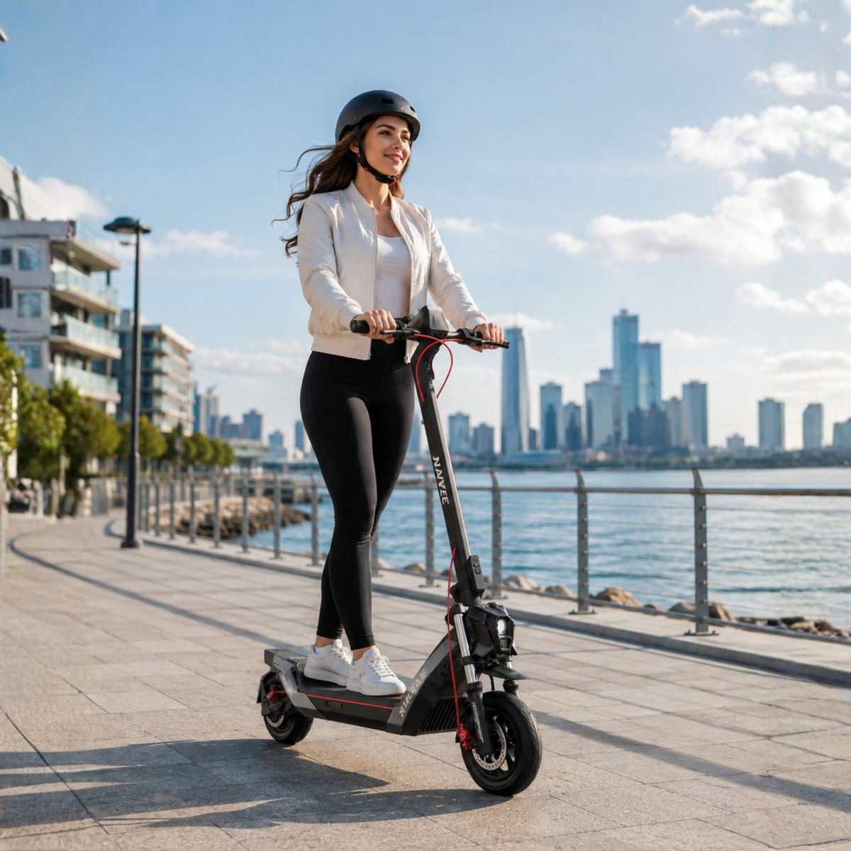 NAVEE NT5 Max elsparkcykel med NAVEE-app via Bluetooth – Wheelyshop