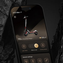 App per smartphone del monopattino elettrico NAVEE XT5 Max