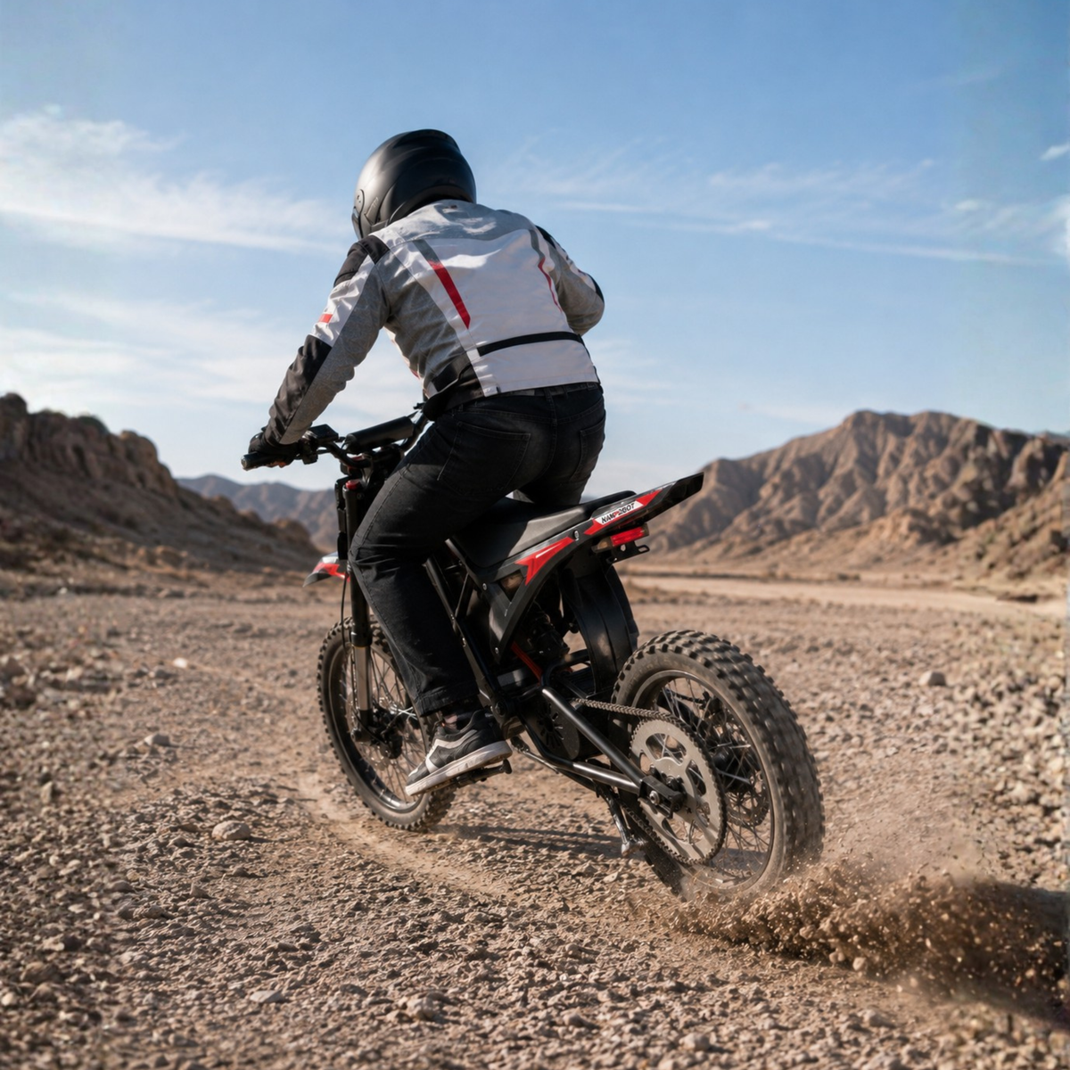 Nanrobot GTR el-cross med 48V 20,7Ah löstagbart batteri – Wheelyshop