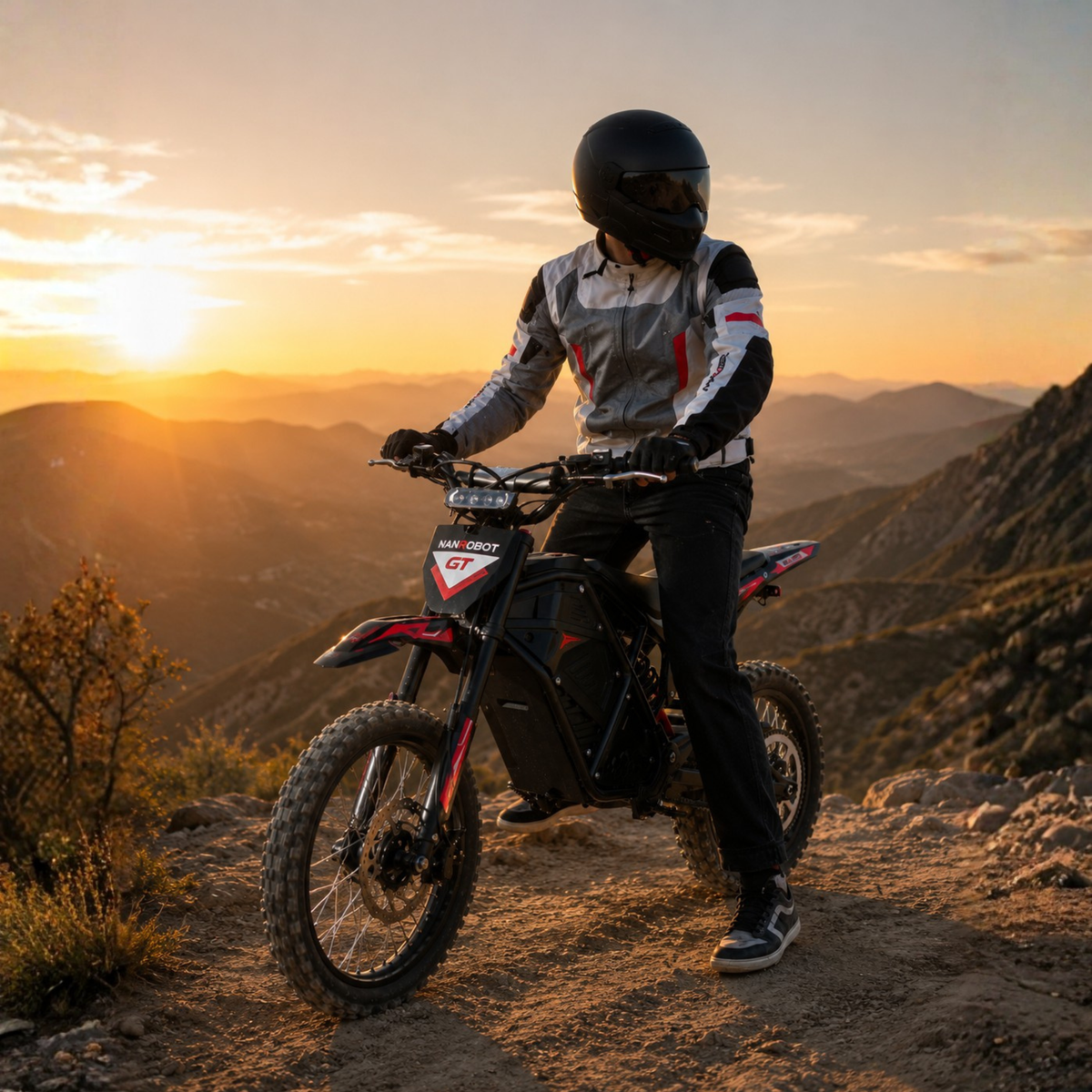 Nanrobot GTR el-cross med skivbromsar och off-road-däck – Wheelyshop