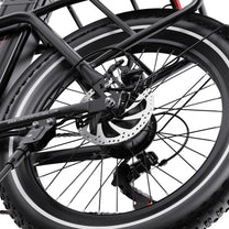 Cambio e catena dell'OneSport OT16-2 in colore nero