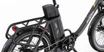 Portapacchi dell'OneSport OT16-2 in vista laterale in colore nero