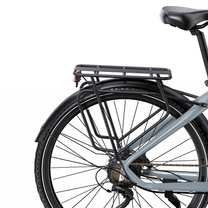 OneSport OT05 Max vista posteriore con portapacchi nero, parafango, fanale posteriore e sella