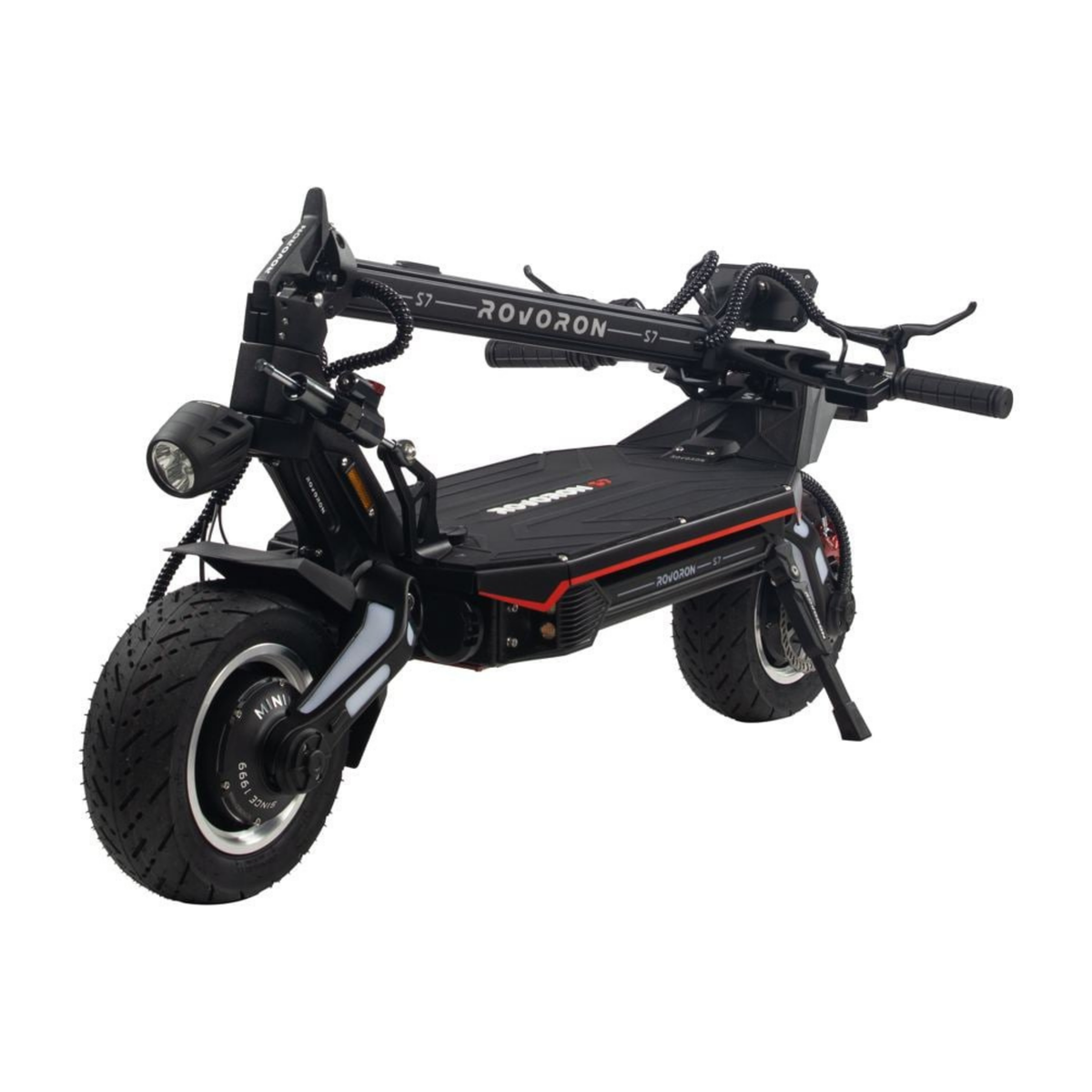 Monopattino elettrico ROVORON S7 piegato
