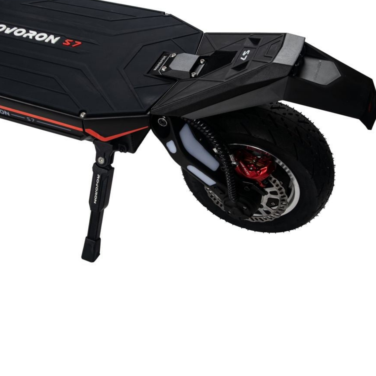 ROVORON S7 (DGT) elsparkcykel med fjädring fram och bak – Wheelyshop