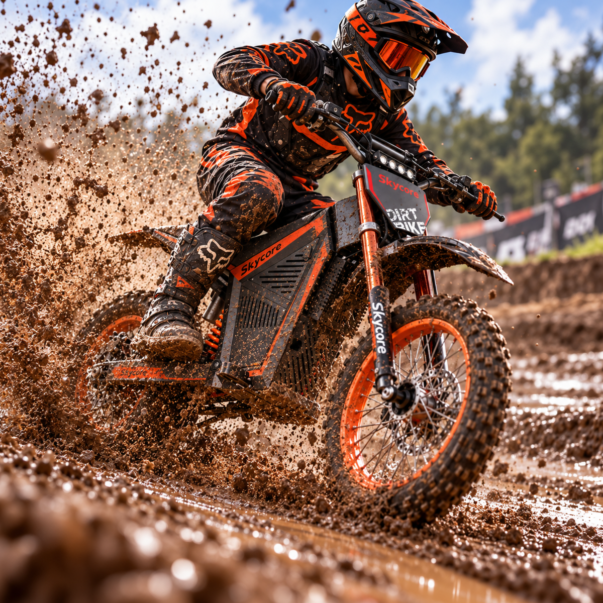 Moto da cross elettrica Skycore S11 con tempo di ricarica di 6-8 h – Wheelyshop