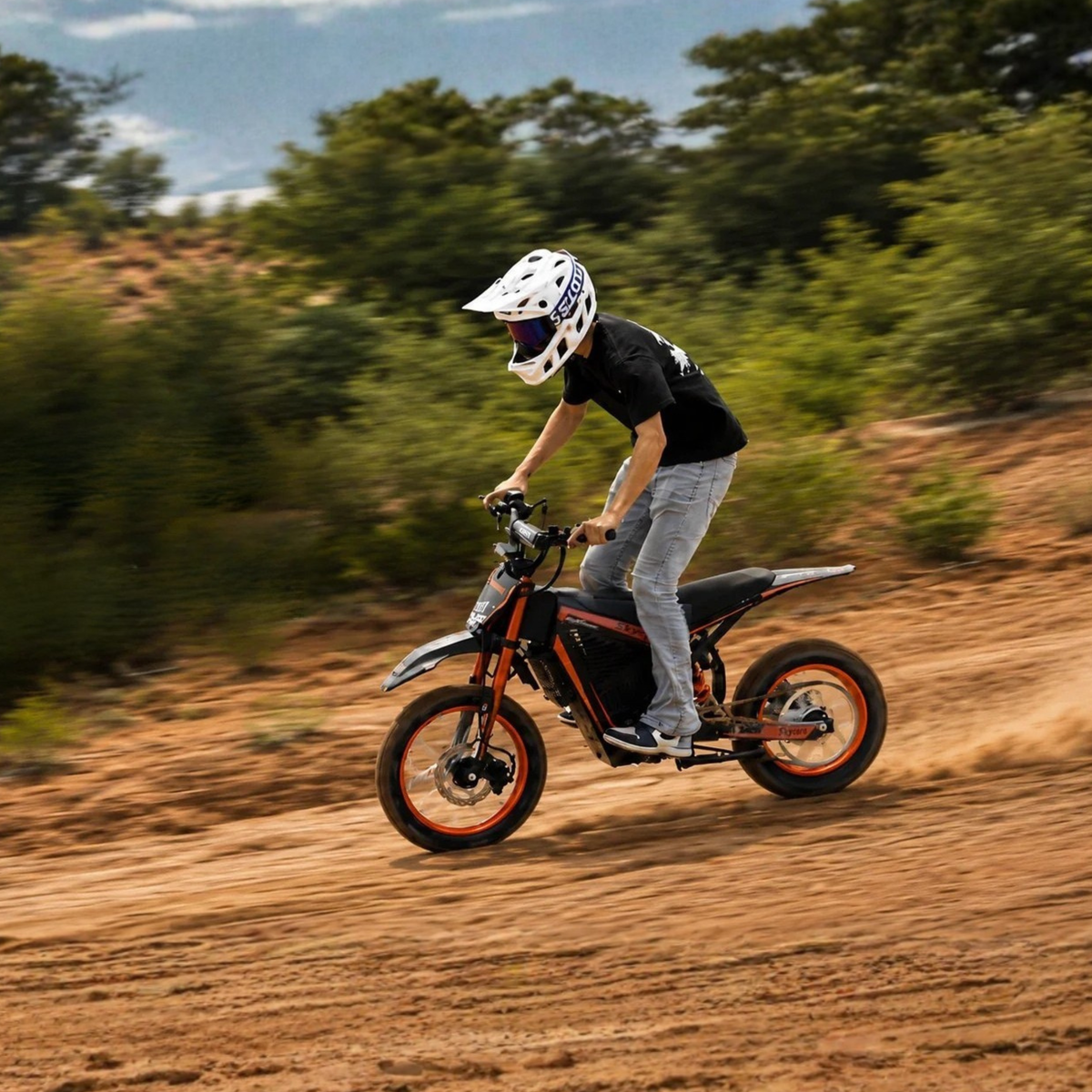 Moto da cross elettrica Skycore S11 con chiave di accensione – Wheelyshop