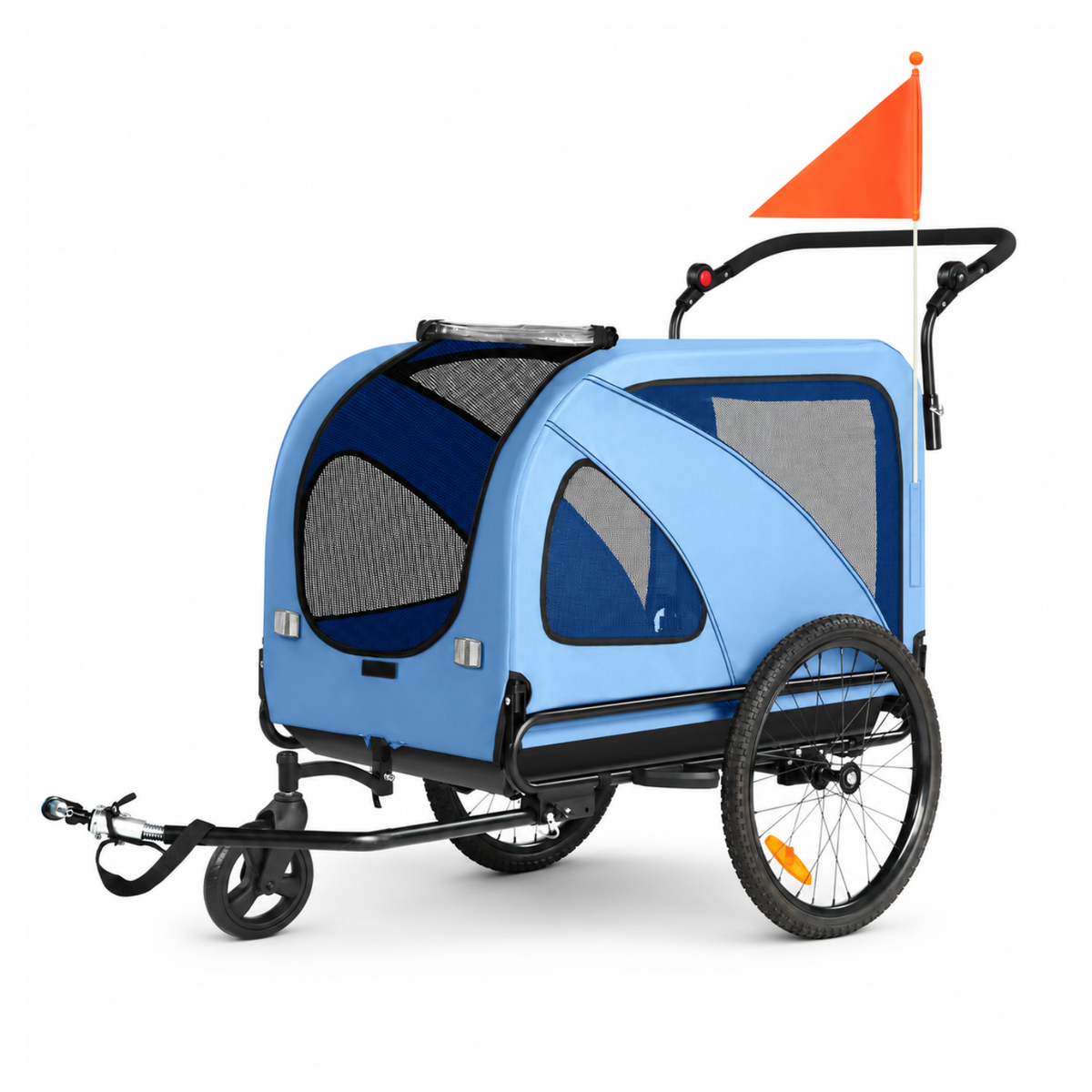 Smart husdjursvagn cykel 10202NS med 360° vridbart framhjul för jogging – Wheelyshop
