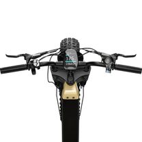 Manubrio della TST R7 dall'alto