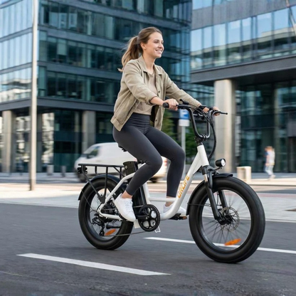 URLIFE E20 elcykel med LED-belysning fram och bak – Wheelyshop