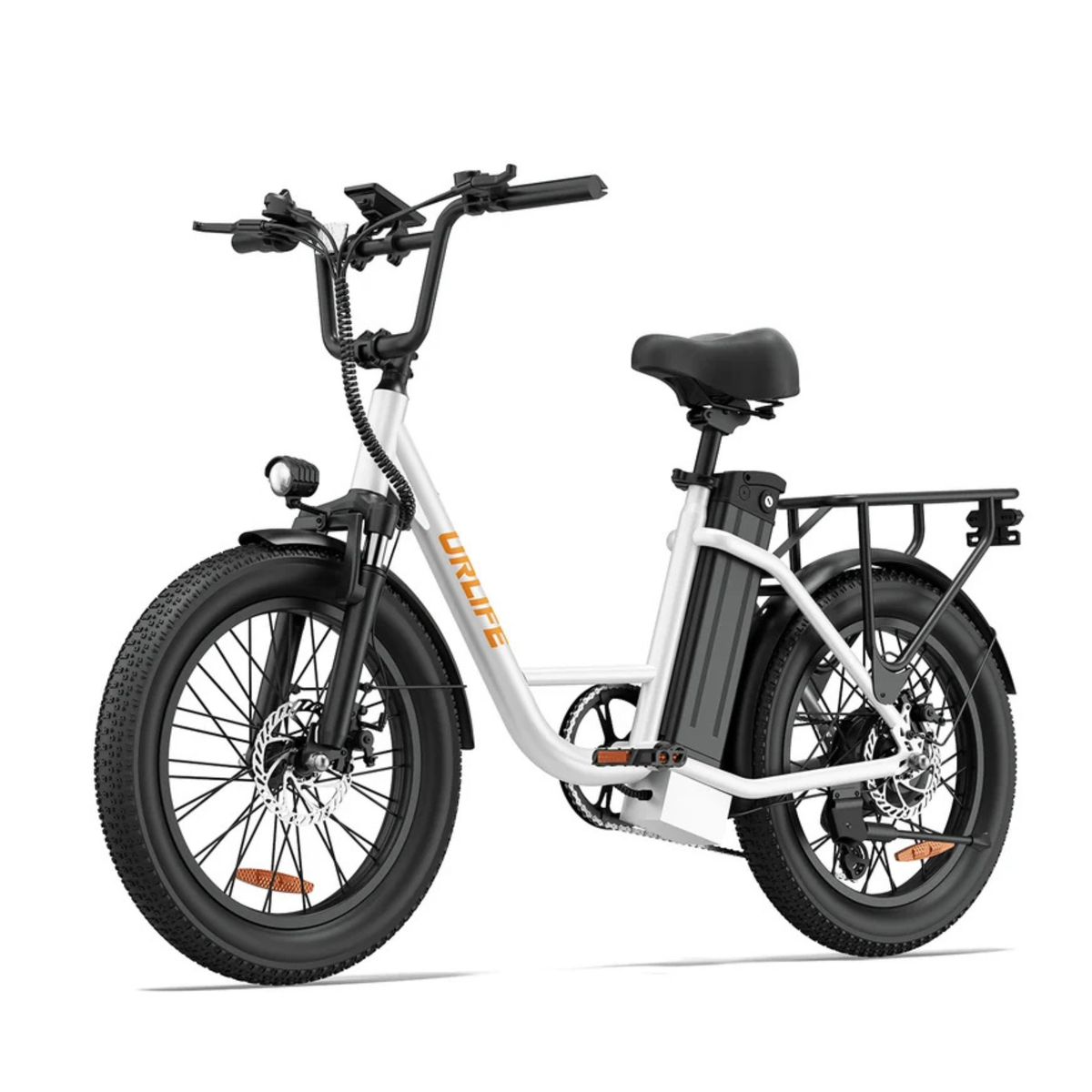 URLIFE E20 elcykel med LED-belysning fram och bak – Wheelyshop