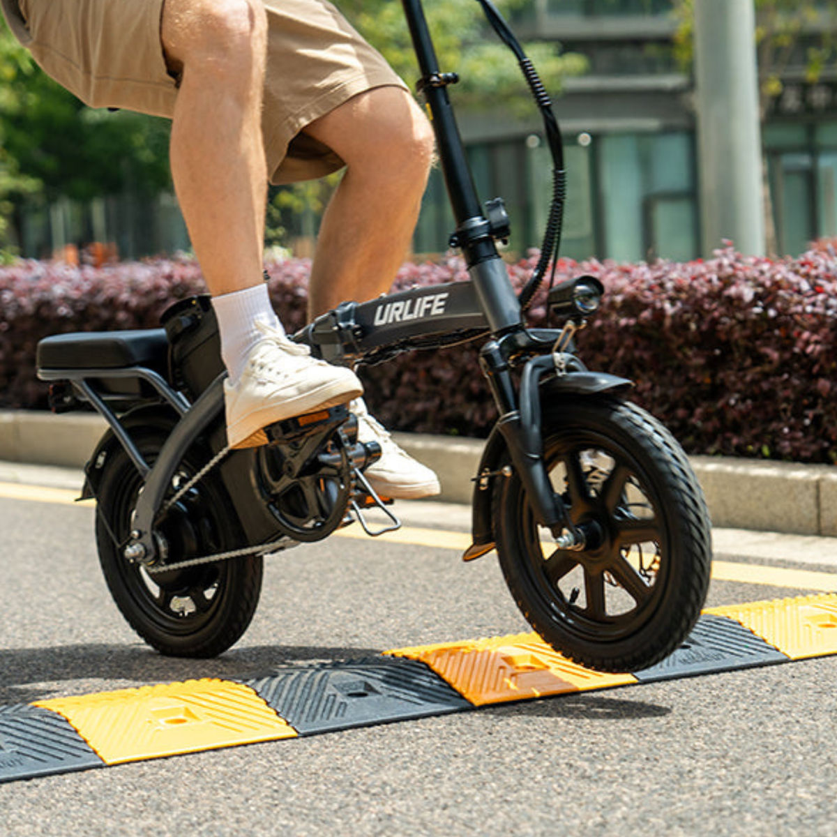 URLIFE F1L elcykel med dubbelfjädring fram och bak – Wheelyshop