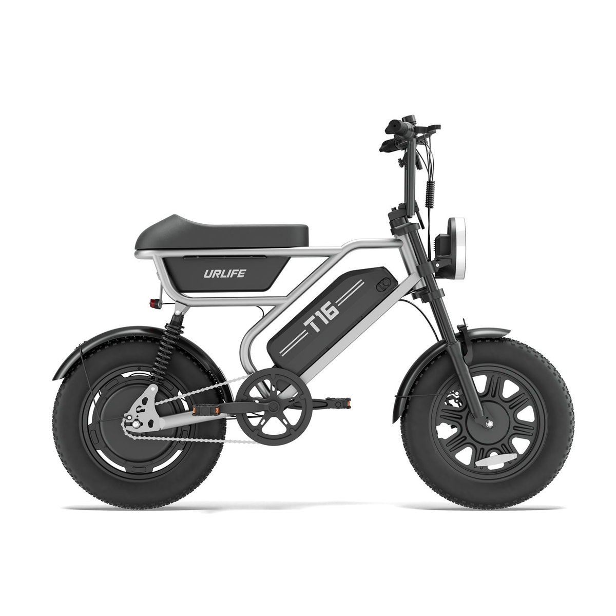 URLIFE T16 elcykel med tändningsnyckel – Wheelyshop