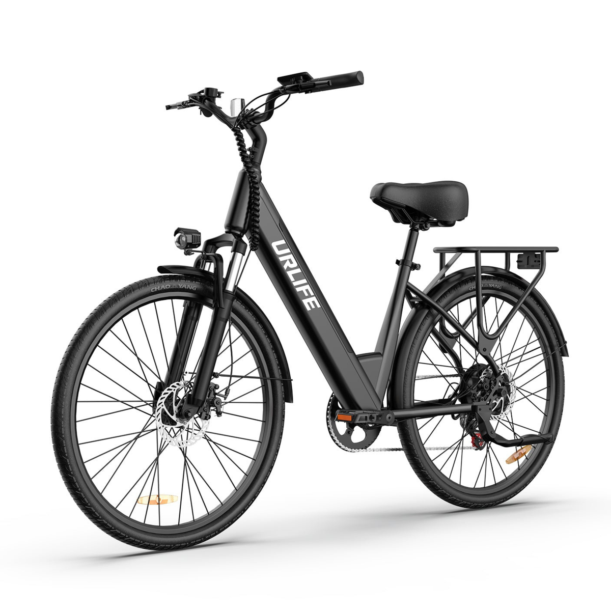 URLIFE E26 elcykel med avtagbart 48V 10,4Ah litiumbatteri – Wheelyshop