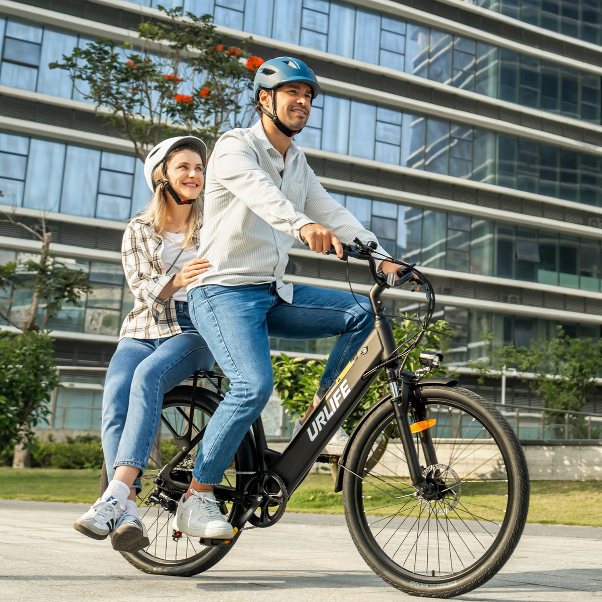 URLIFE E26 elcykel med framlampa och tändningsnyckel – Wheelyshop