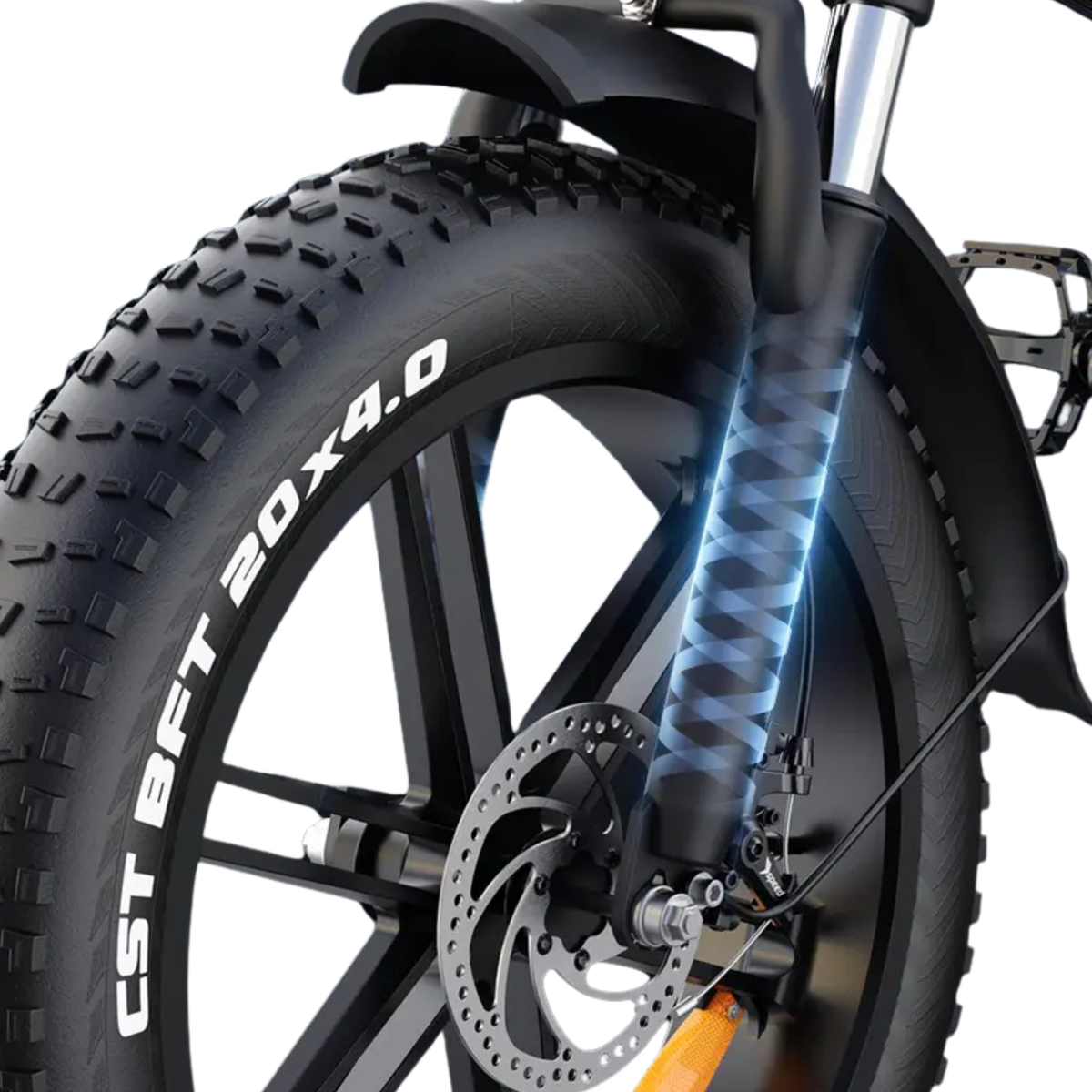 VARUN S20-2 Pro elcykel med full fjädring – Wheelyshop
